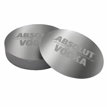 Stainless Steel Coaster - Custom Ribbons Now