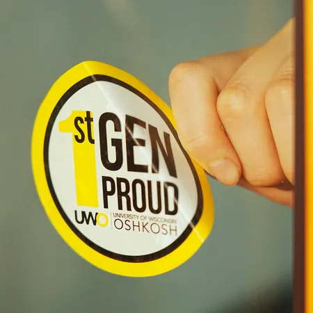 Front Adhesive Stickers - Custom Ribbons Now