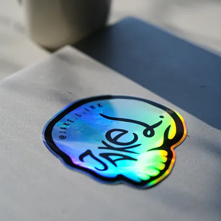 Hologram Stickers - Custom Ribbons Now