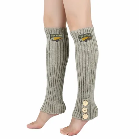 Button Trace Leg Warmer - Custom Ribbons Now