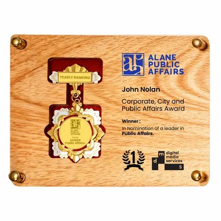 Wooden Display Badge Wooden Display Badge - Custom Ribbons Now
