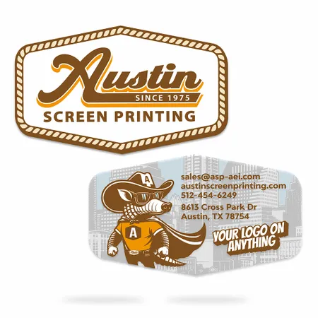 Custom Shaped Business Cards - Custom Ribbons Now