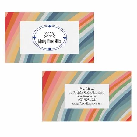 Slim Business Cards - Custom Ribbons Now
