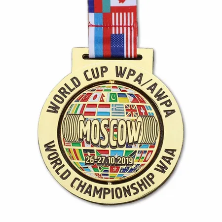 Soft Enamel Medal - Custom Ribbons Now