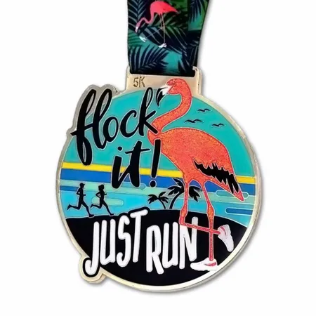 Hard Enamel Medal - Custom Ribbons Now