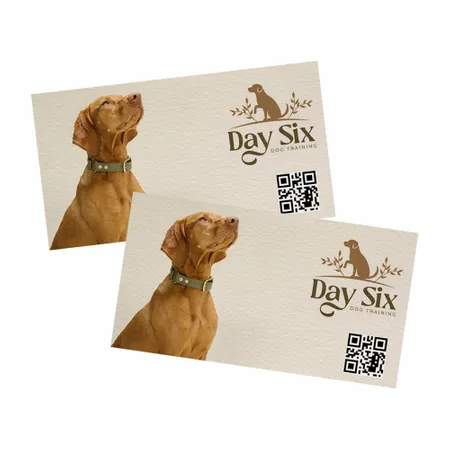 QR Businesss Cards - Custom Ribbons Now
