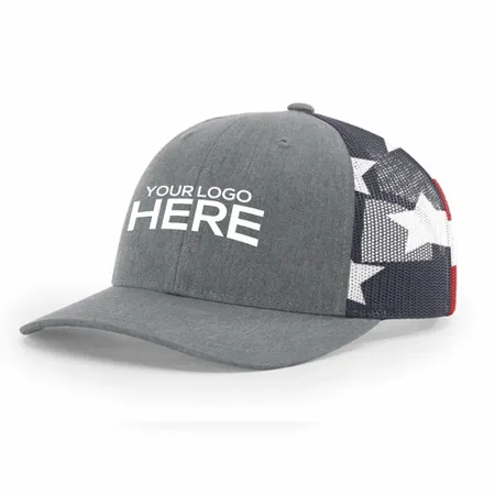 Richardson 112PM Printed Mesh Trucker Cap - Custom Ribbons Now