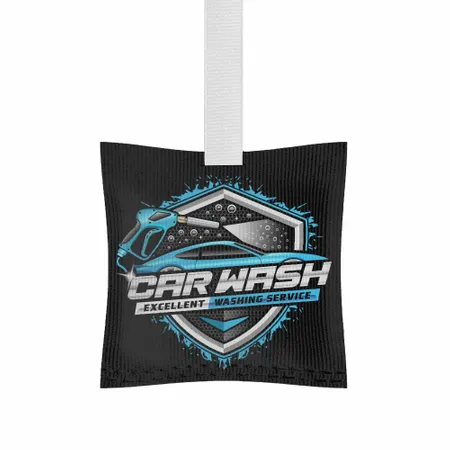 Non-Woven Car Mirror Hangers Non-Woven Car Mirror Hangers - Custom Ribbons Now