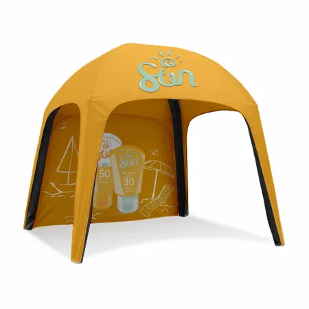 Inflatable Cube Tents Inflatable Cube Tents - Custom Ribbons Now