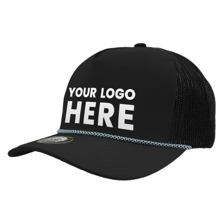 Zapped Headwear Marine R+ Rope Hat - Custom Ribbons Now