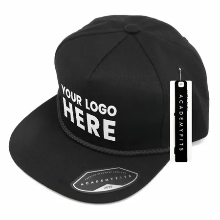Academy Fits Golf Snapback Hat 2035 - Custom Ribbons Now