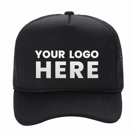 Unbranded Kids Foam Trucker Hat Mesh Back, Sponge Cap - Custom Ribbons Now