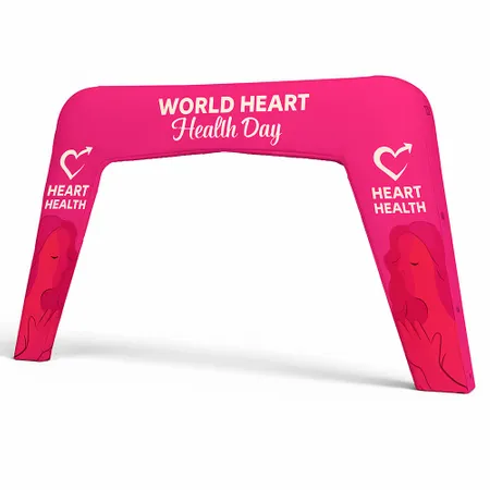 Inflatable Apex Arches - Custom Ribbons Now
