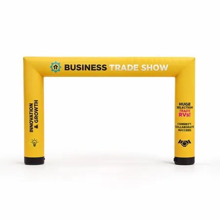 Inflatable Square Arches - Custom Ribbons Now