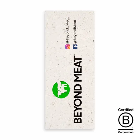 Seed Paper Bookmarks - Custom Ribbons Now