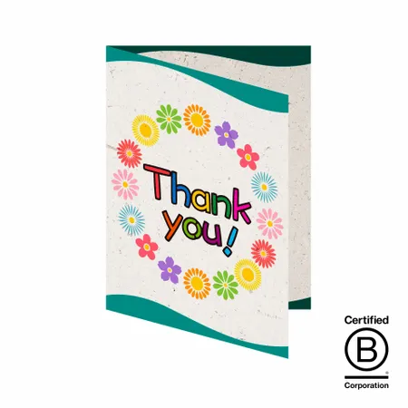 Seed Paper Greeting Cards - Custom Ribbons Now