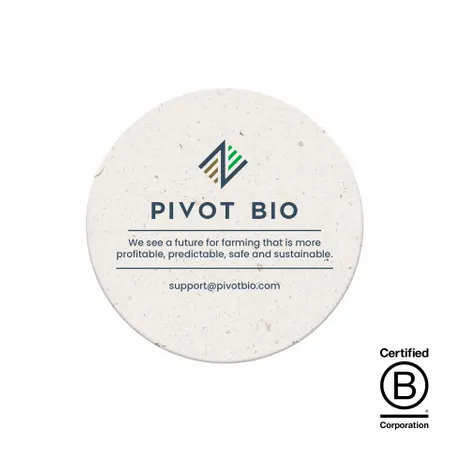 Seed Paper Coasters - Custom Ribbons Now