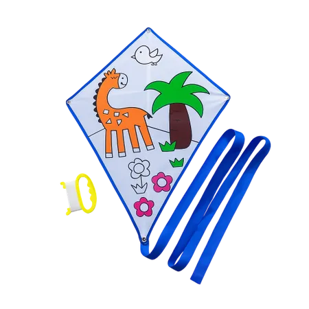 DIY Coloring Kites - Custom Ribbons Now