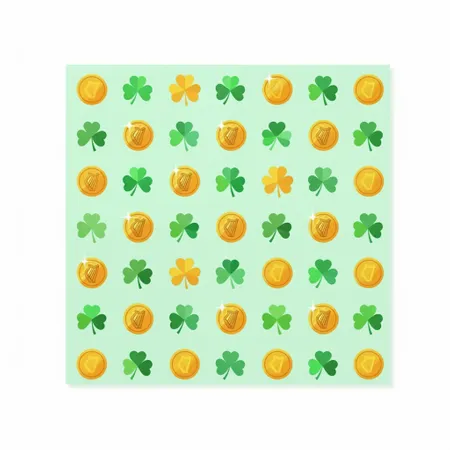 Saint Patrick’s Day Napkins - Custom Ribbons Now
