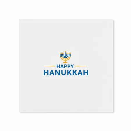 Hanukkah Napkins - Custom Ribbons Now