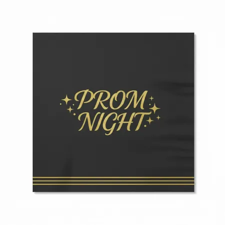Prom Napkins - Custom Ribbons Now