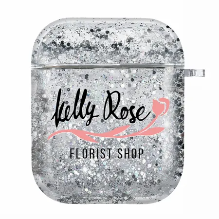 Quicksand AirPod Case with Carabiners - Custom Ribbons Now