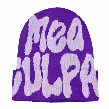 Knitted Beanies - Custom Ribbons Now