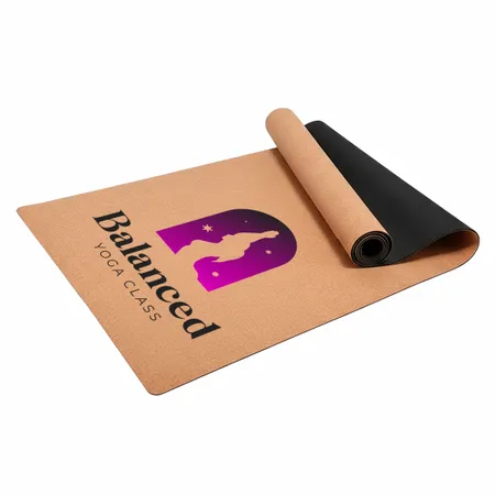 Cork Yoga Mats - Custom Ribbons Now