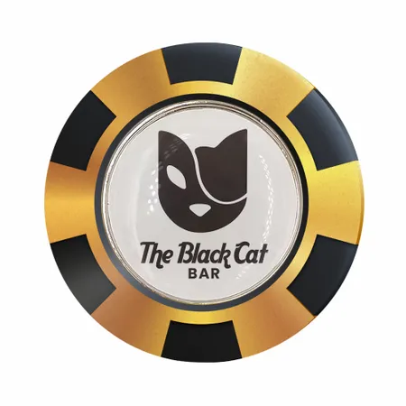 Metal Poker Chips Magnetic - Custom Ribbons Now