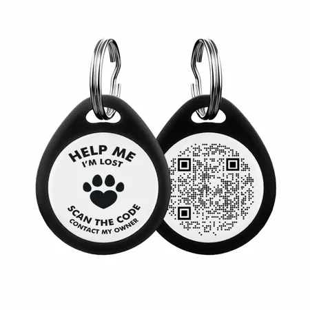 QR Dog Tags - Custom Ribbons Now
