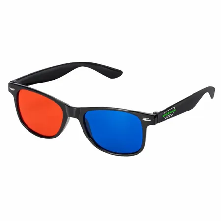 Plastic 3D/Anaglyph Glasses - Custom Ribbons Now