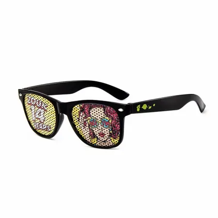 Retro Specs Glasses - Custom Ribbons Now