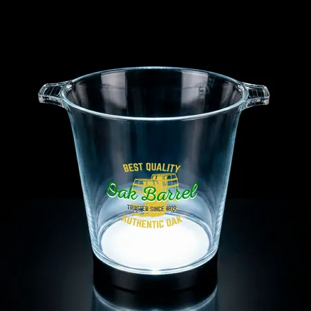 Multi-Color Light-Up Drink Buckets - Custom Ribbons Now