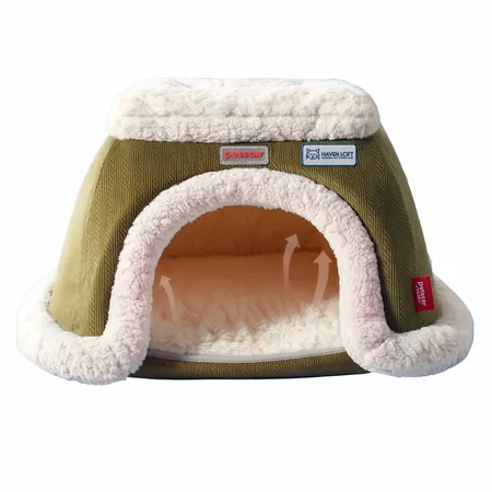 Cozy Cave Thermal Pet Nests - Custom Ribbons Now