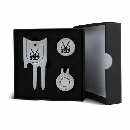 Durable Golf Repair Tool with Ball Markers Gift Set - Custom Ribbons Now