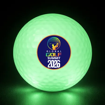 Glow in The Dark Golf Balls - Custom Ribbons Now