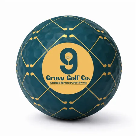 Full Color Golf Balls - Custom Ribbons Now