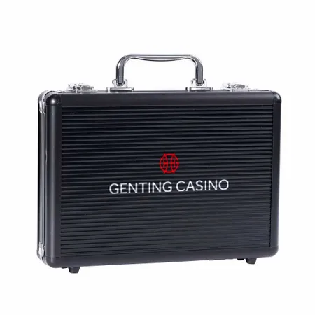 200ct Premium Aluminum Poker Chip Cases - Custom Ribbons Now