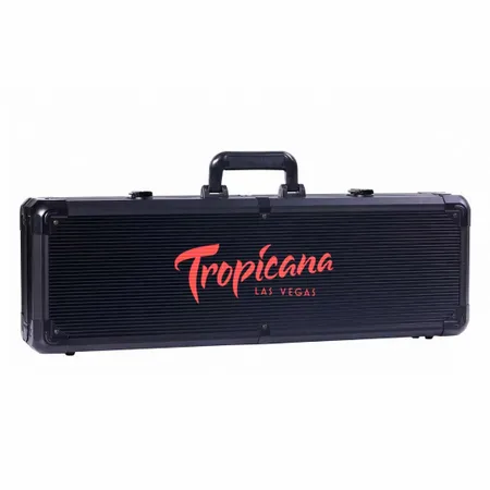 500ct Premium Aluminum Poker Chip Cases - Custom Ribbons Now