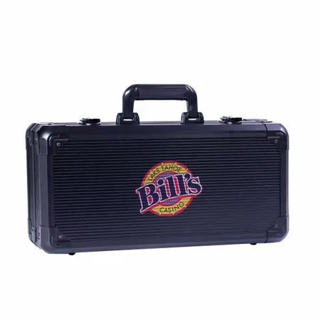 300ct Premium Aluminum Poker Chip Cases - Custom Ribbons Now