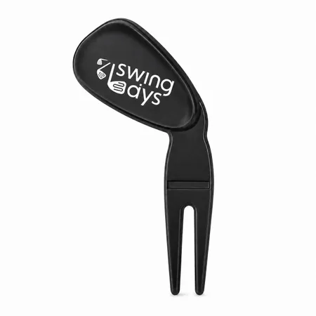 Golf Club Shaped Divot Tools - Custom Ribbons Now