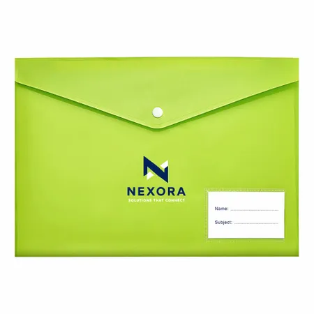 Document Holders with Card Slot - Custom Ribbons Now