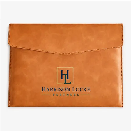 Sealed Leather Document Holders - Custom Ribbons Now