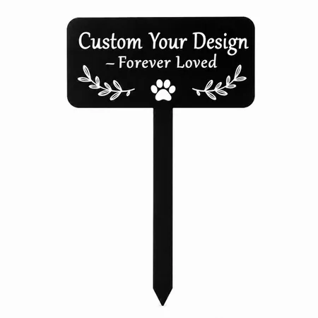 Pet Memorial Stakes - Custom Ribbons Now