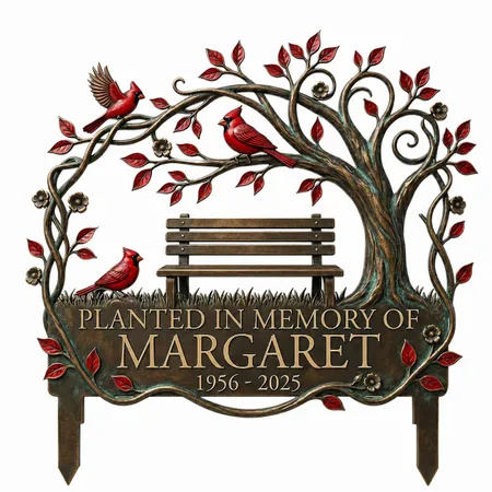 Garden Memorial Stakes - Custom Ribbons Now