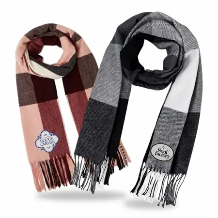 Luxe Polyester Scarves - Custom Ribbons Now