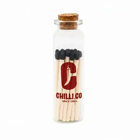 Mini Matchstick Bottles - Custom Ribbons Now