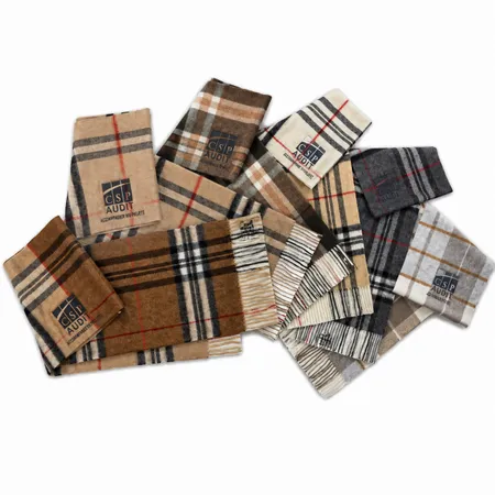 Elegant Wool Scarves - Custom Ribbons Now