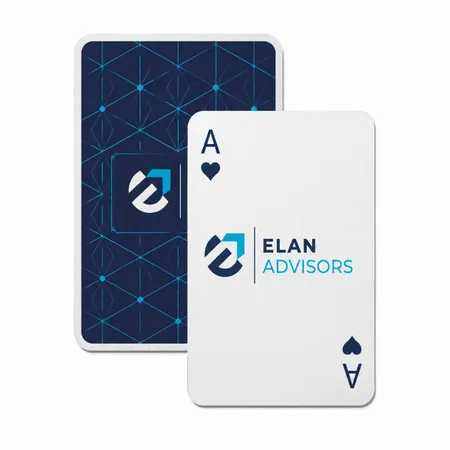 Classic Coated Paper Playing Cards - Custom Ribbons Now