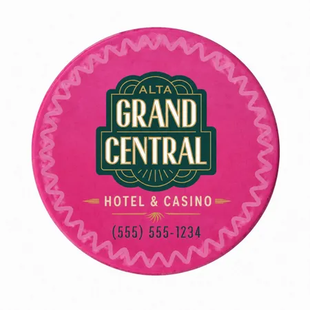 Custom Full Color Poker Chips - Custom Ribbons Now